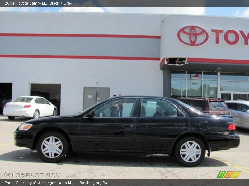 Black / Gray 2001 Toyota Camry LE