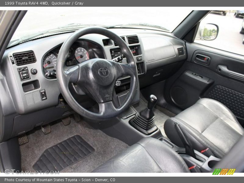Quicksilver / Gray 1999 Toyota RAV4 4WD