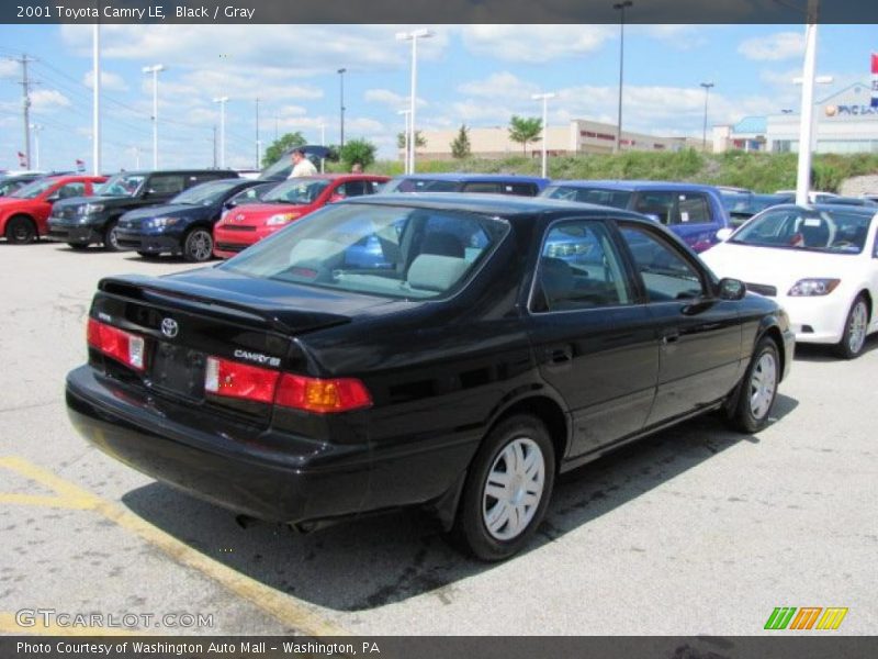 Black / Gray 2001 Toyota Camry LE