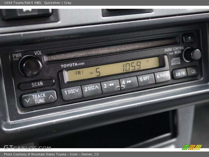 Quicksilver / Gray 1999 Toyota RAV4 4WD