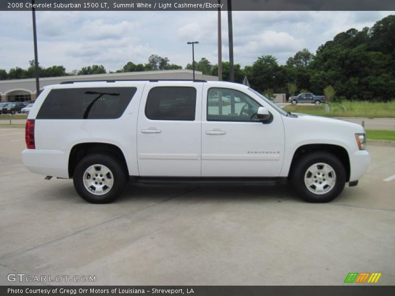 Summit White / Light Cashmere/Ebony 2008 Chevrolet Suburban 1500 LT