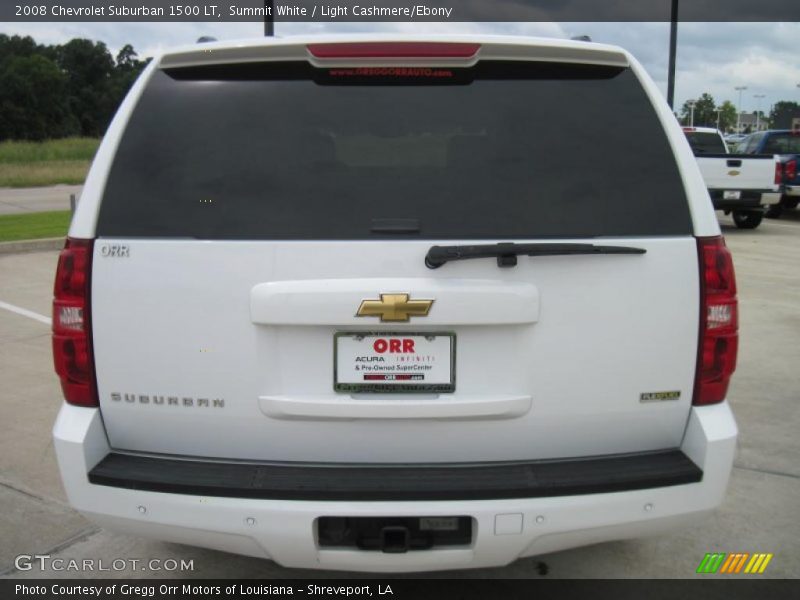 Summit White / Light Cashmere/Ebony 2008 Chevrolet Suburban 1500 LT