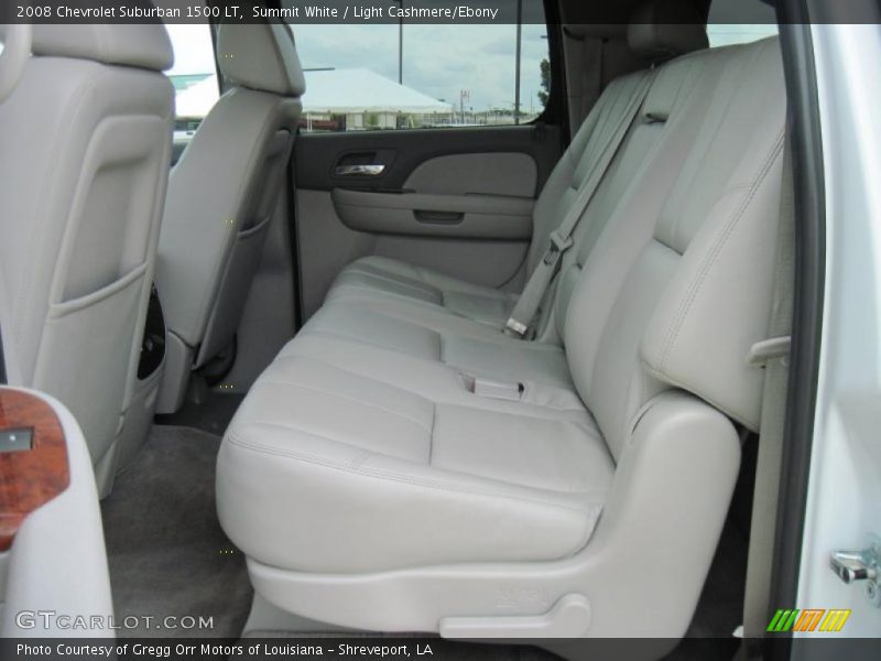 Summit White / Light Cashmere/Ebony 2008 Chevrolet Suburban 1500 LT