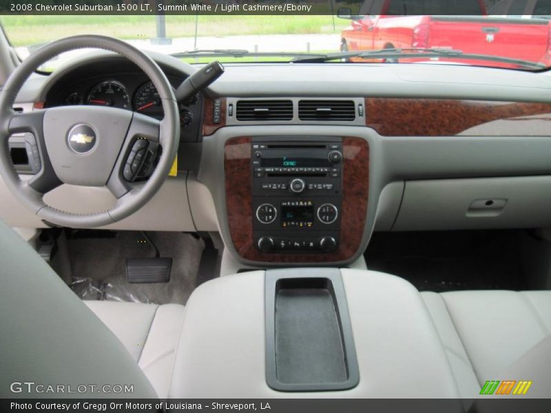 Summit White / Light Cashmere/Ebony 2008 Chevrolet Suburban 1500 LT