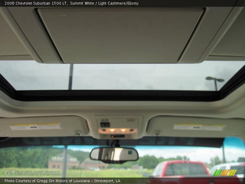Summit White / Light Cashmere/Ebony 2008 Chevrolet Suburban 1500 LT