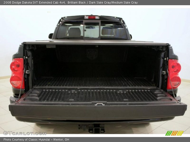 Brilliant Black / Dark Slate Gray/Medium Slate Gray 2008 Dodge Dakota SXT Extended Cab 4x4