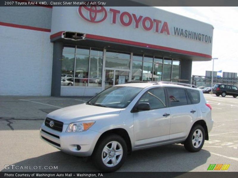 Classic Silver Metallic / Ash Gray 2007 Toyota RAV4 4WD