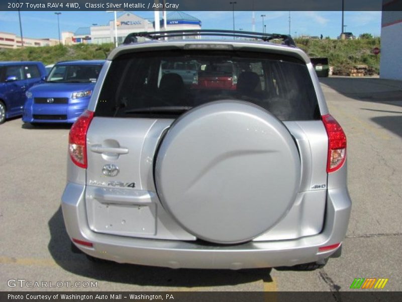 Classic Silver Metallic / Ash Gray 2007 Toyota RAV4 4WD