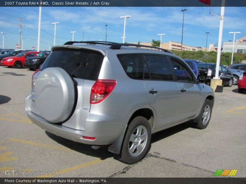 Classic Silver Metallic / Ash Gray 2007 Toyota RAV4 4WD