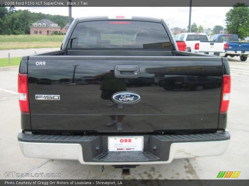 Black / Tan 2008 Ford F150 XLT SuperCrew
