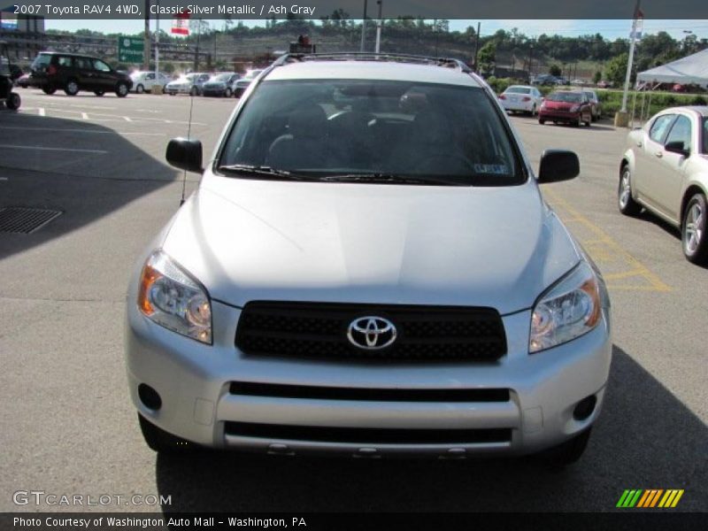 Classic Silver Metallic / Ash Gray 2007 Toyota RAV4 4WD