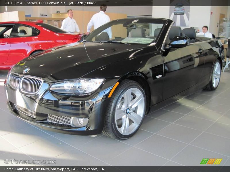 Jet Black / Black 2010 BMW 3 Series 335i Convertible