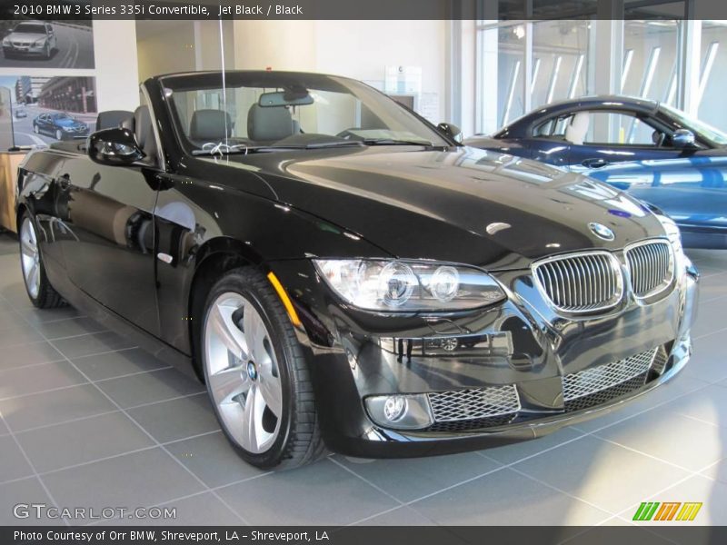 Jet Black / Black 2010 BMW 3 Series 335i Convertible