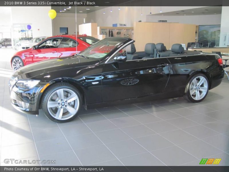 Jet Black / Black 2010 BMW 3 Series 335i Convertible