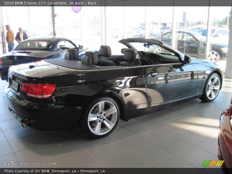 Jet Black / Black 2010 BMW 3 Series 335i Convertible