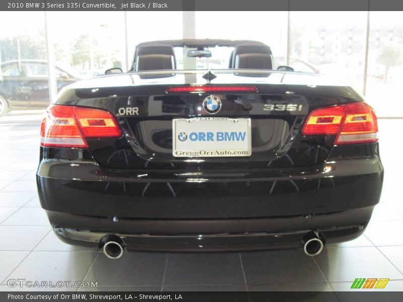Jet Black / Black 2010 BMW 3 Series 335i Convertible