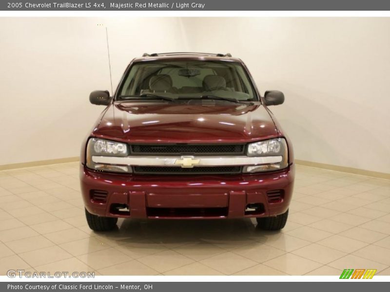 Majestic Red Metallic / Light Gray 2005 Chevrolet TrailBlazer LS 4x4