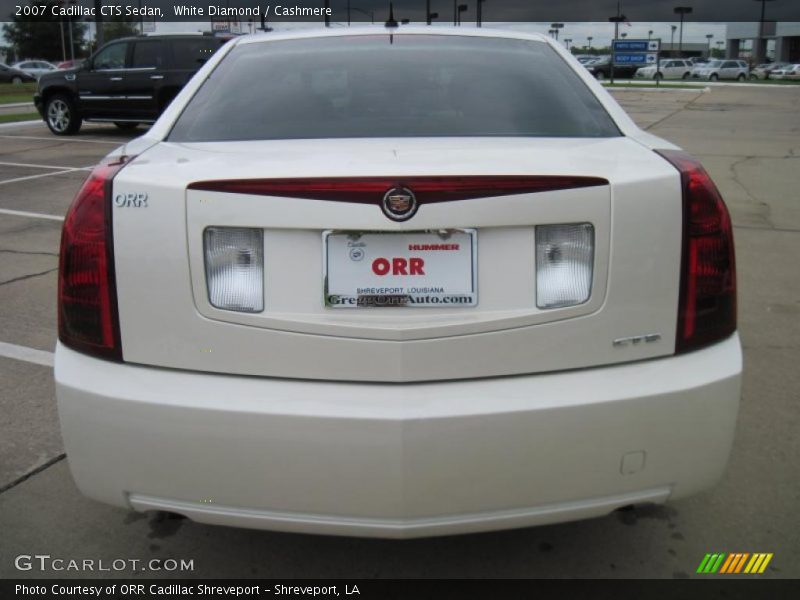 White Diamond / Cashmere 2007 Cadillac CTS Sedan
