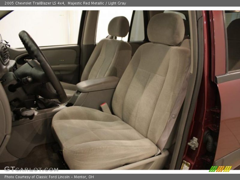 Majestic Red Metallic / Light Gray 2005 Chevrolet TrailBlazer LS 4x4