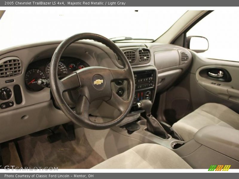 Majestic Red Metallic / Light Gray 2005 Chevrolet TrailBlazer LS 4x4