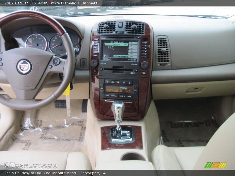White Diamond / Cashmere 2007 Cadillac CTS Sedan