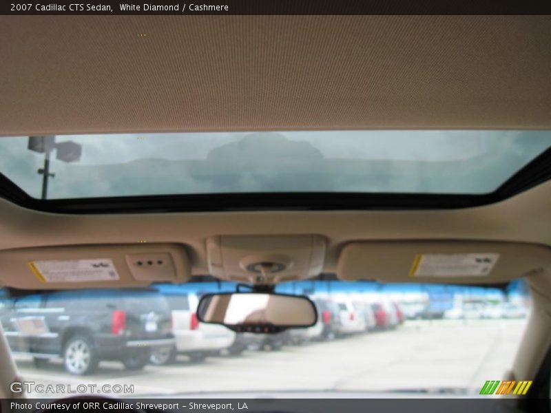 White Diamond / Cashmere 2007 Cadillac CTS Sedan