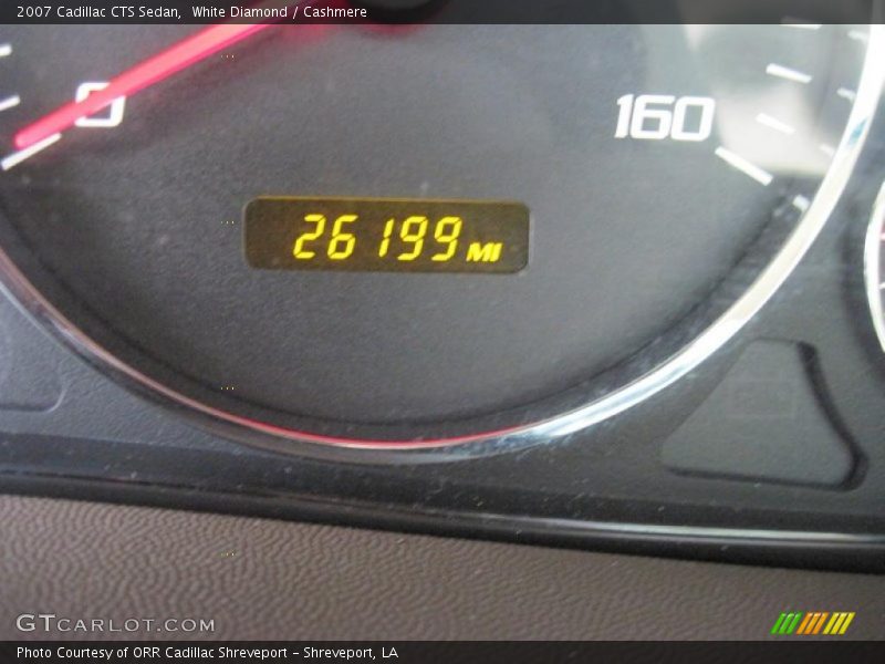 White Diamond / Cashmere 2007 Cadillac CTS Sedan