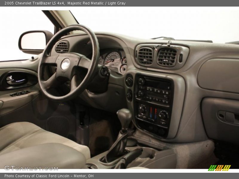 Majestic Red Metallic / Light Gray 2005 Chevrolet TrailBlazer LS 4x4