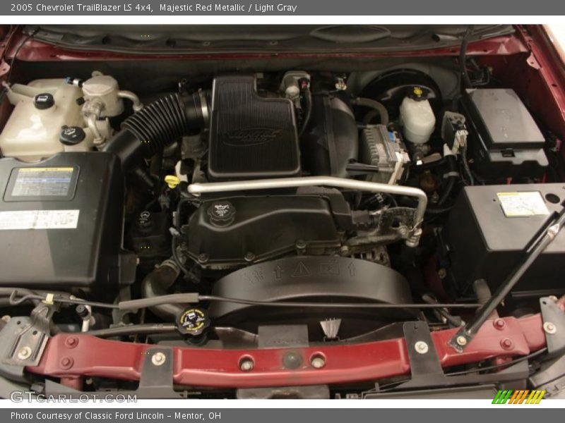 Majestic Red Metallic / Light Gray 2005 Chevrolet TrailBlazer LS 4x4