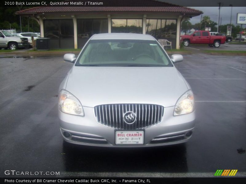Quicksilver Metallic / Titanium 2010 Buick Lucerne CX