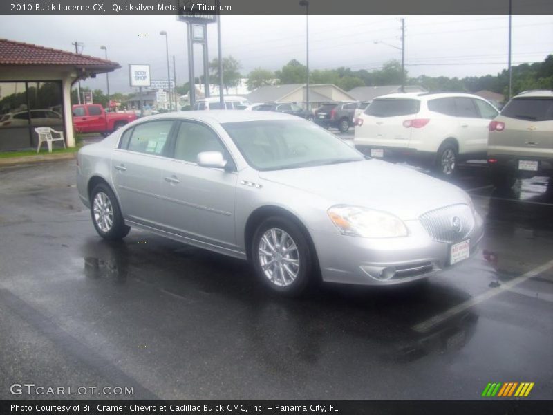 Quicksilver Metallic / Titanium 2010 Buick Lucerne CX