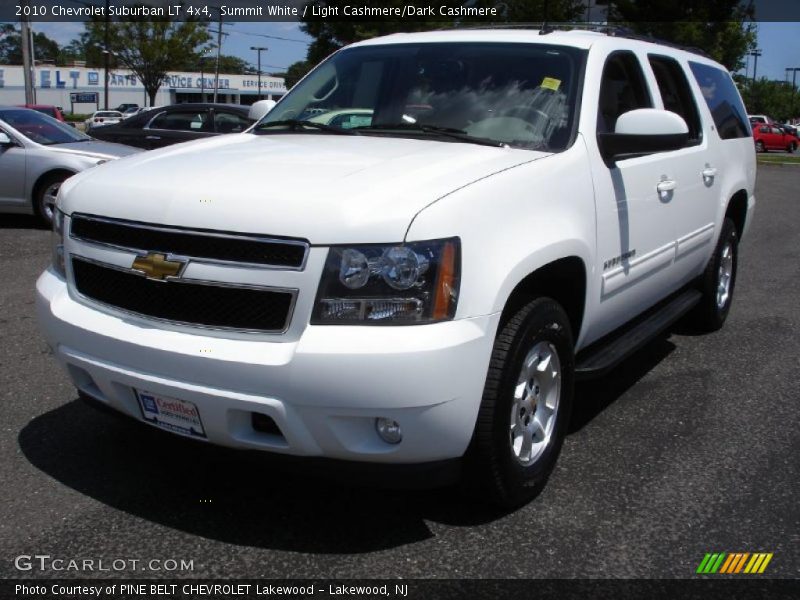 Summit White / Light Cashmere/Dark Cashmere 2010 Chevrolet Suburban LT 4x4