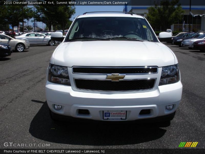 Summit White / Light Cashmere/Dark Cashmere 2010 Chevrolet Suburban LT 4x4
