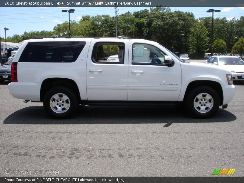 Summit White / Light Cashmere/Dark Cashmere 2010 Chevrolet Suburban LT 4x4