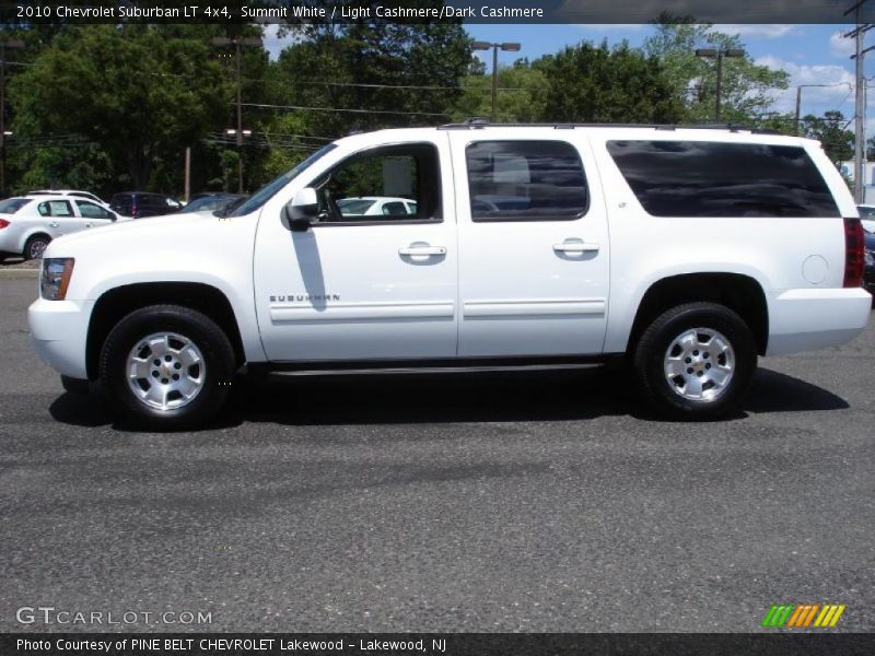 Summit White / Light Cashmere/Dark Cashmere 2010 Chevrolet Suburban LT 4x4