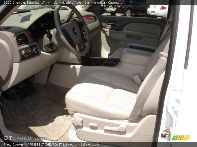Summit White / Light Cashmere/Dark Cashmere 2010 Chevrolet Suburban LT 4x4