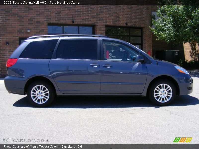 Slate Metallic / Stone 2008 Toyota Sienna XLE AWD