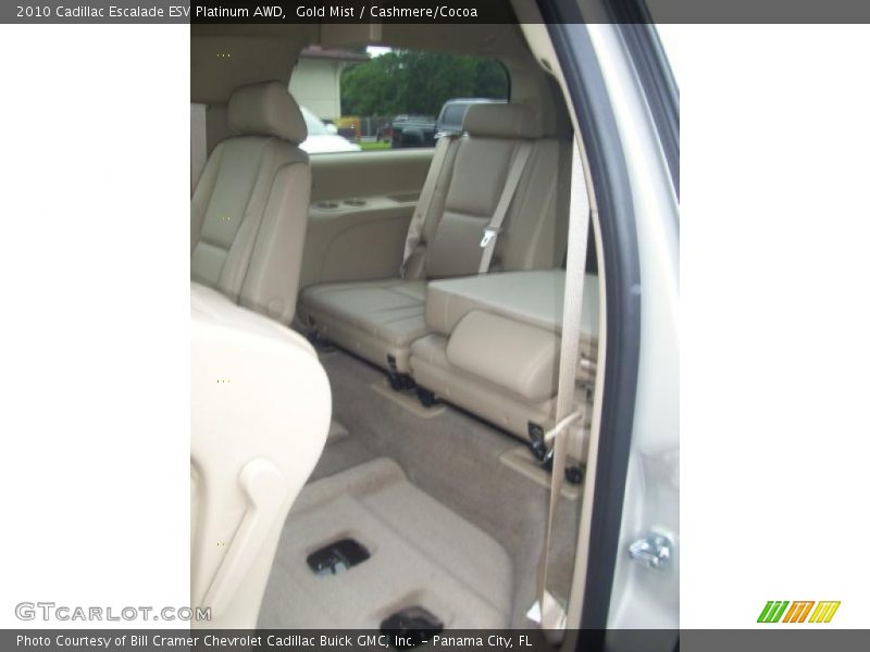 Gold Mist / Cashmere/Cocoa 2010 Cadillac Escalade ESV Platinum AWD