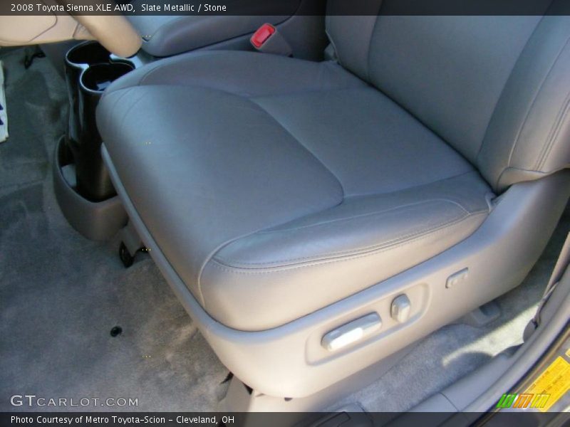 Slate Metallic / Stone 2008 Toyota Sienna XLE AWD