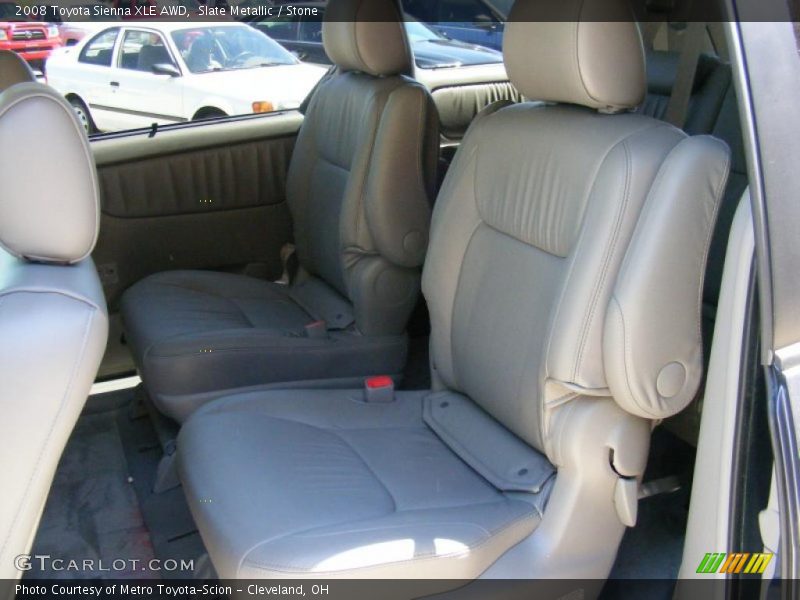 Slate Metallic / Stone 2008 Toyota Sienna XLE AWD