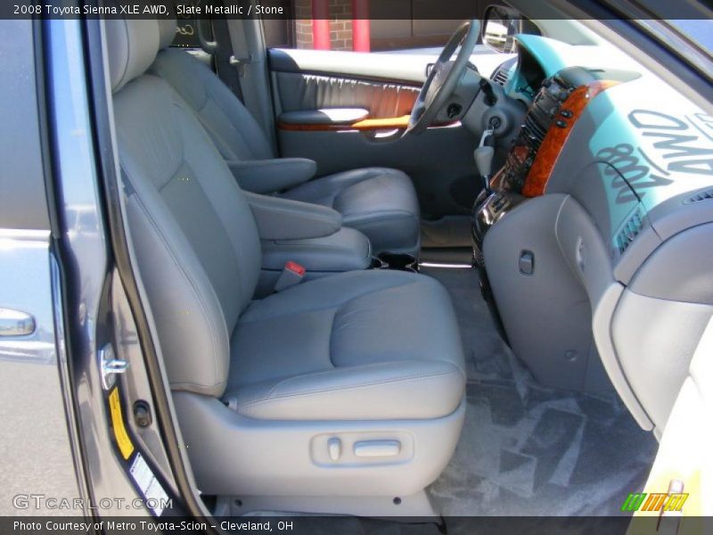 Slate Metallic / Stone 2008 Toyota Sienna XLE AWD