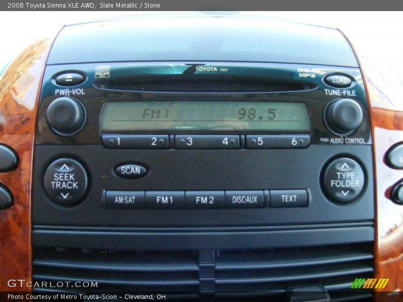 Slate Metallic / Stone 2008 Toyota Sienna XLE AWD