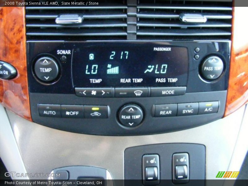 Slate Metallic / Stone 2008 Toyota Sienna XLE AWD