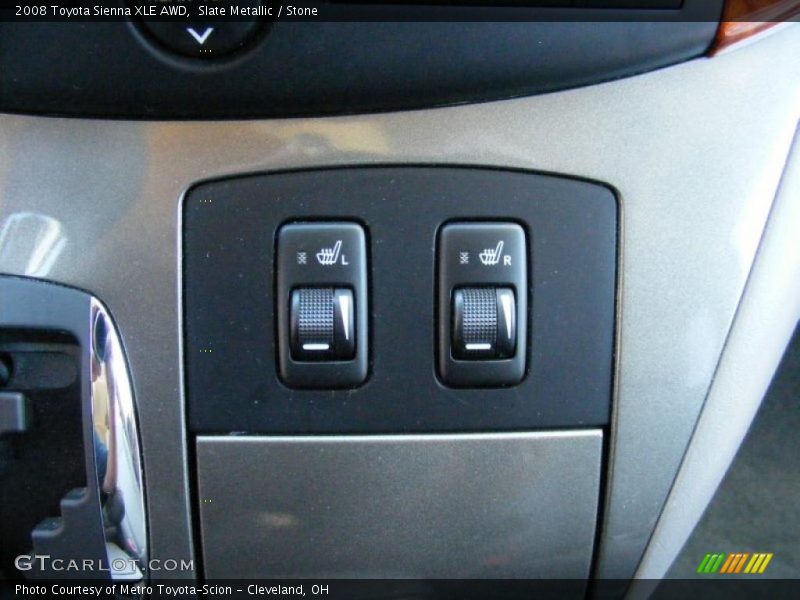 Slate Metallic / Stone 2008 Toyota Sienna XLE AWD
