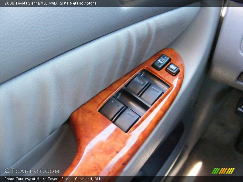 Slate Metallic / Stone 2008 Toyota Sienna XLE AWD