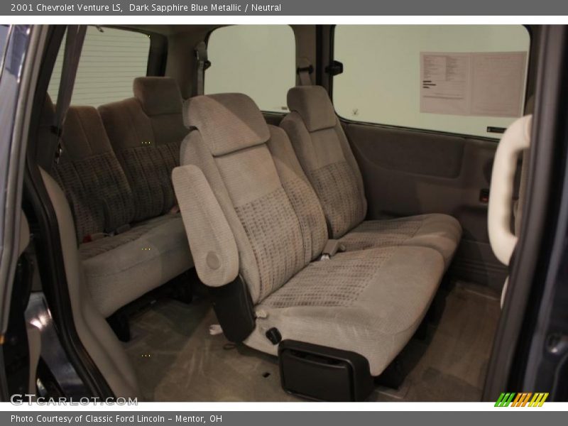 Dark Sapphire Blue Metallic / Neutral 2001 Chevrolet Venture LS