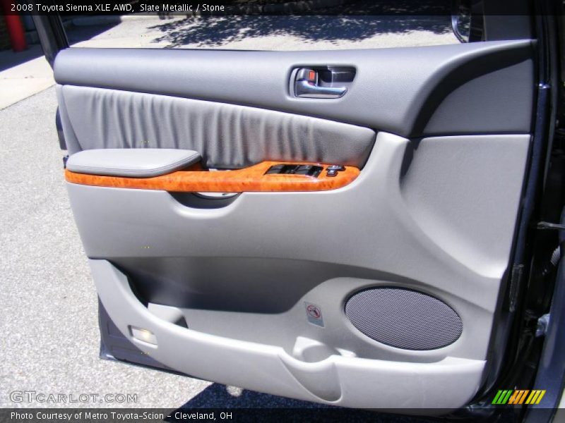 Slate Metallic / Stone 2008 Toyota Sienna XLE AWD