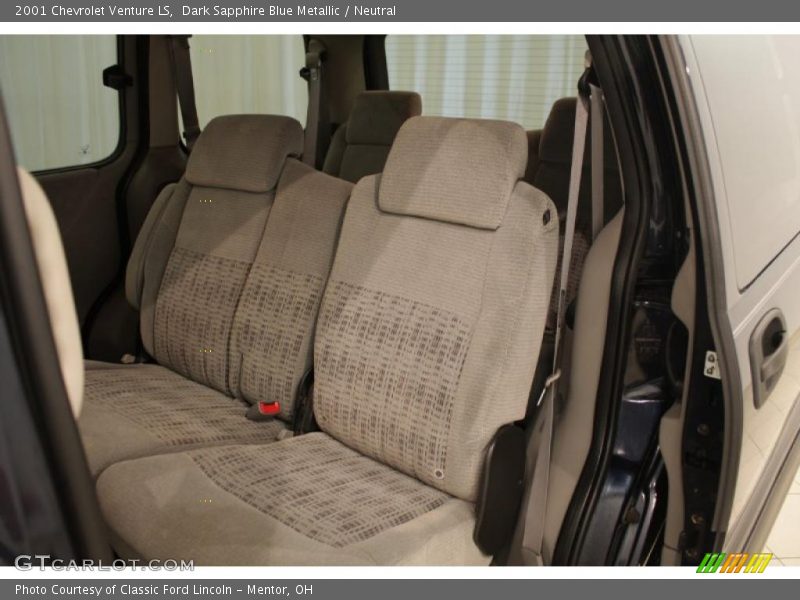 Dark Sapphire Blue Metallic / Neutral 2001 Chevrolet Venture LS