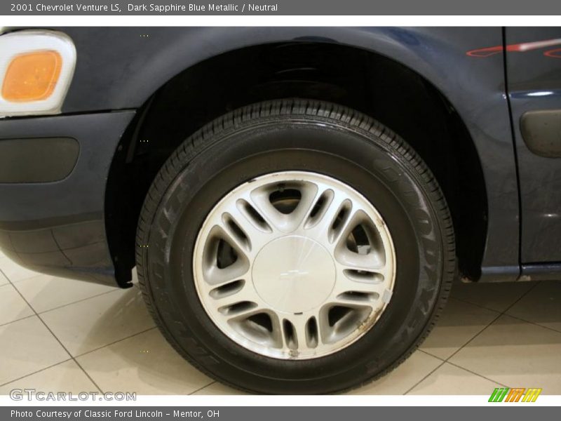 Dark Sapphire Blue Metallic / Neutral 2001 Chevrolet Venture LS