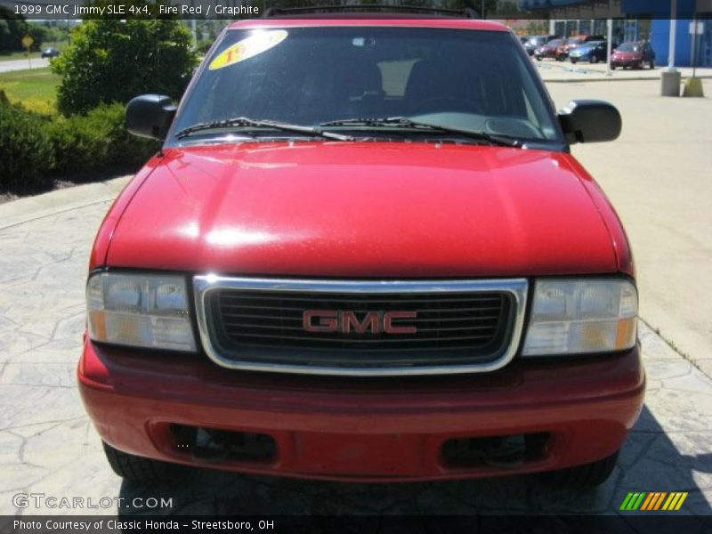 Fire Red / Graphite 1999 GMC Jimmy SLE 4x4